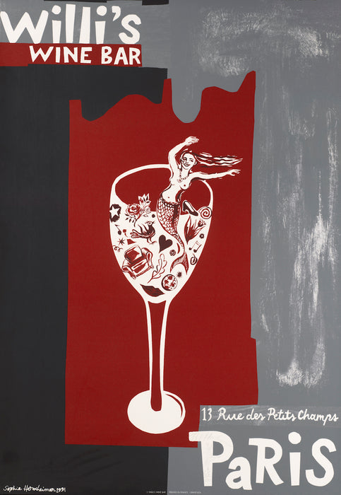 Sophie HERXHEIMER 1997 Signed Velin Edition - Willi's Wine Bar