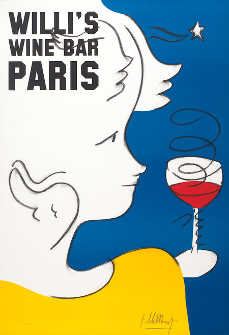 Jean Charles de CASTELBAJAC 2005 Signed Velin Edition Willi's Wine Bar