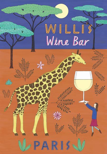Harriet Russell - 2020 Willi's Wine Bar art print